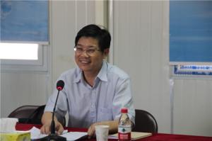 市委常委、組織部長(zhǎng)干武東調(diào)研外環(huán)線項(xiàng)目