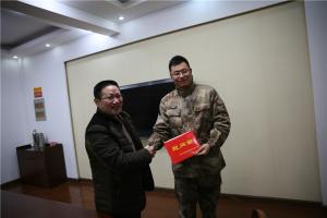 新春慰問(wèn)送溫暖，共敘軍民魚水情